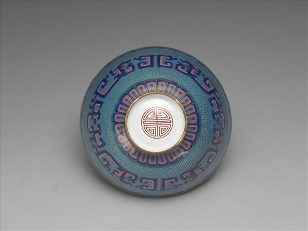 銅胎畫琺瑯龍紋碗