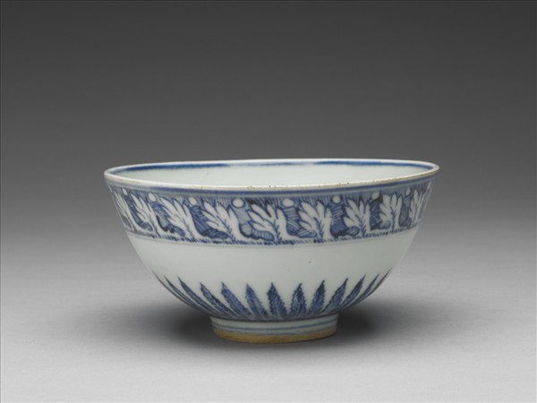 青花花卉紋碗