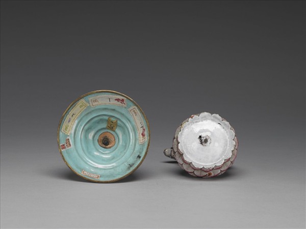 銅胎畫琺瑯五彩七政寶（寶馬）