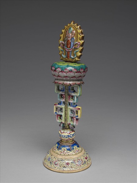 銅胎畫琺瑯五彩七政寶（寶珠）