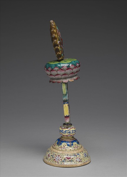 銅胎畫琺瑯五彩七政寶（寶珠）