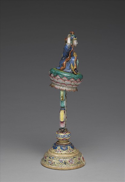 銅胎畫琺瑯五彩七政寶（武將）