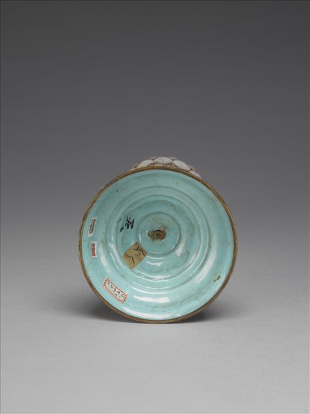 銅胎畫琺瑯五彩七政寶（武將）