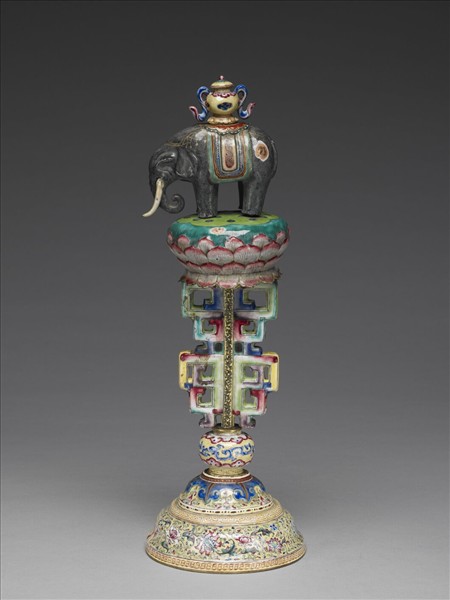 銅胎畫琺瑯五彩七政寶（寶象）