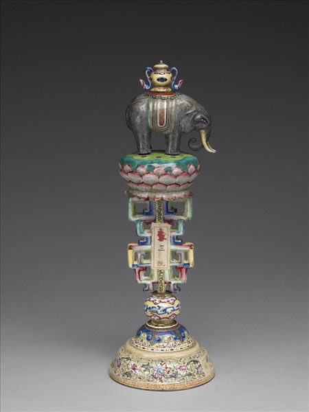 銅胎畫琺瑯五彩七政寶（寶象）
