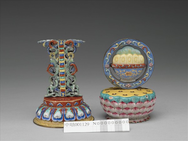 銅胎畫琺瑯八寶