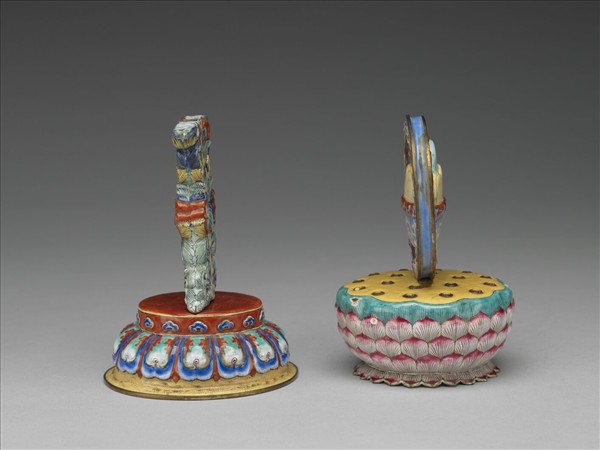 銅胎畫琺瑯八寶