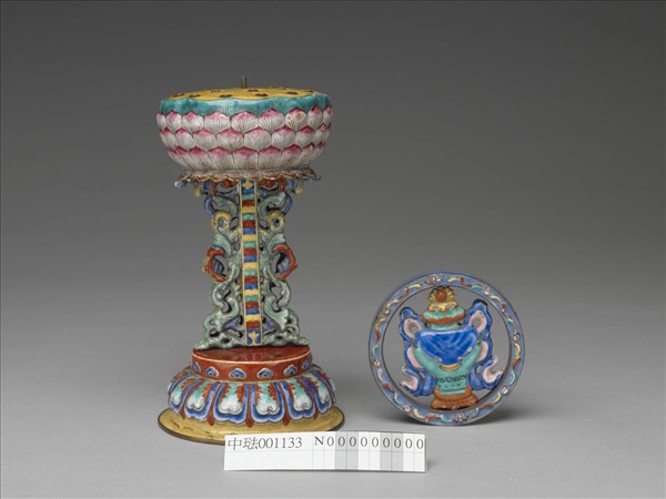 銅胎畫琺瑯八寶