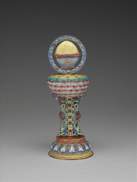 銅胎畫琺瑯八寶