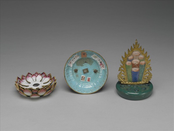 銅胎畫琺瑯五彩七政寶（寶珠）