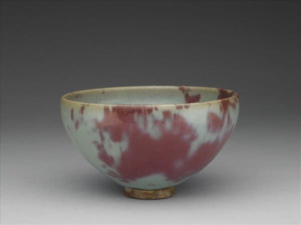 鈞窯 天青紫斑碗