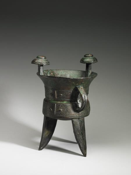 獸面紋斝
