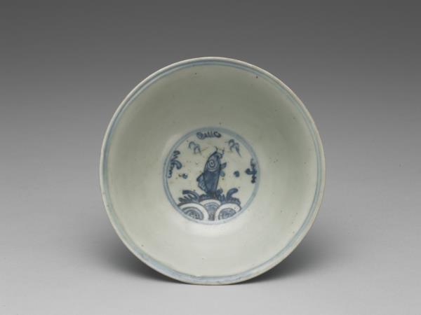 青花嬰戲圖碗