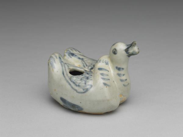 青花鴛鴦水注