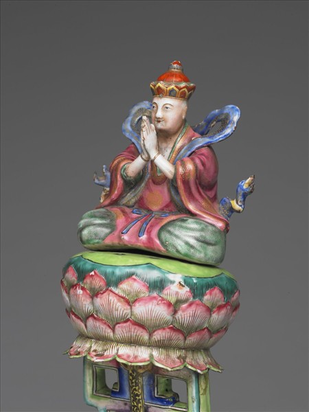 銅胎畫琺瑯五彩七政寶（玉女）