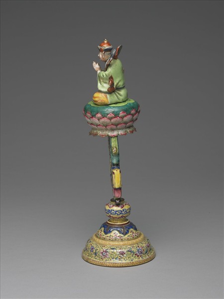 銅胎畫琺瑯五彩七政寶（財臣）