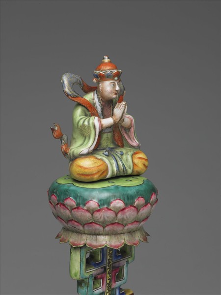 銅胎畫琺瑯五彩七政寶（財臣）