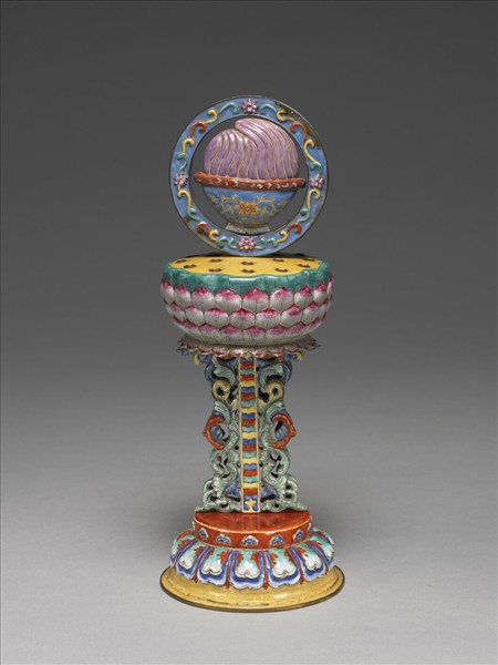 銅胎畫琺瑯八寶