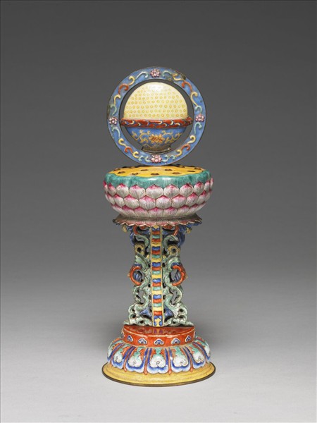 銅胎畫琺瑯八寶