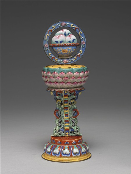 銅胎畫琺瑯八寶