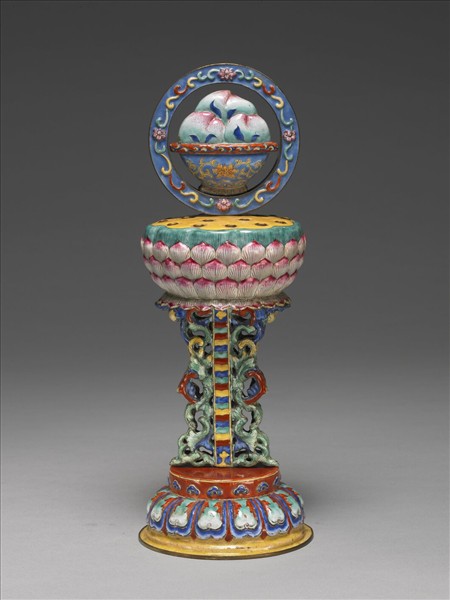 銅胎畫琺瑯八寶