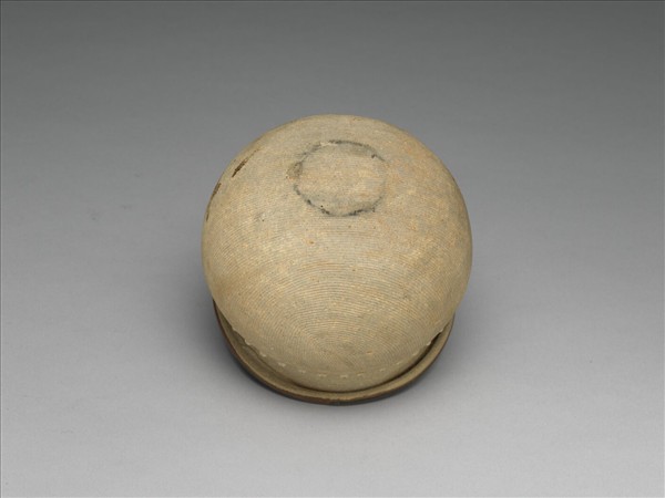 贛州窯 褐釉乳丁柳斗罐