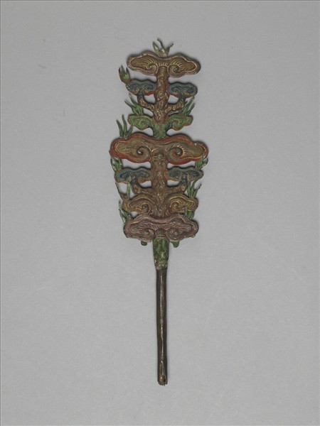 掐絲琺瑯冰梅紋瓶（五供）