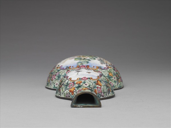 銅胎畫琺瑯轎瓶