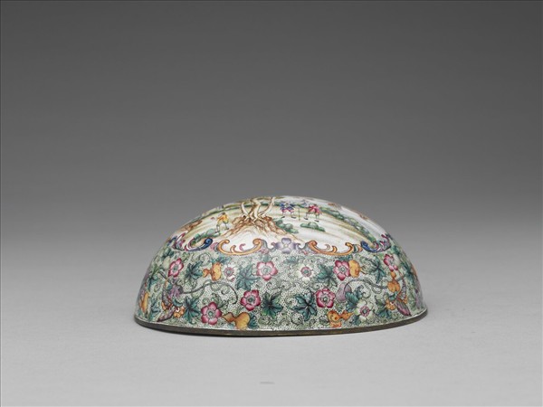 銅胎畫琺瑯轎瓶