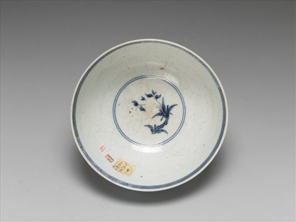 有田窯 青花五彩櫻花紋碗
