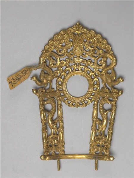 金嵌珊瑚阿彌陀佛三尊（阿彌陀佛）