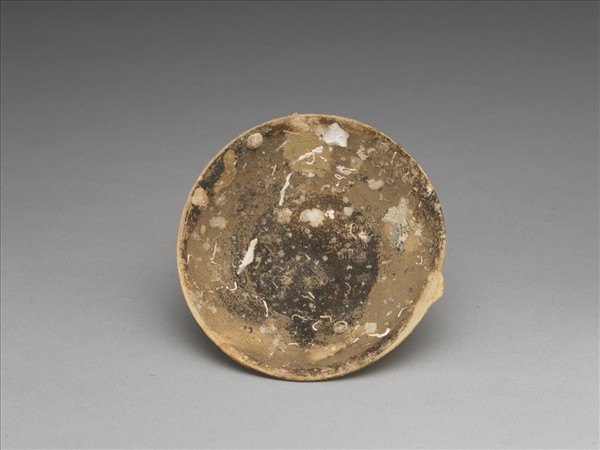 褐釉碟