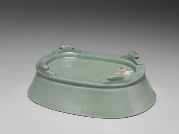 汝窯 青瓷水仙盆