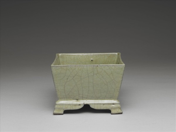 官窯 青瓷方爐