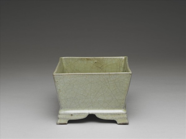 官窯 青瓷方爐