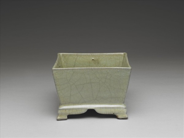 官窯 青瓷方爐