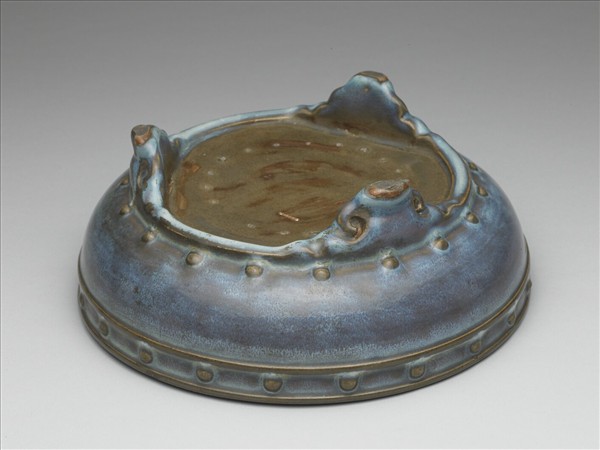 鈞窯 天藍釉鼓釘洗