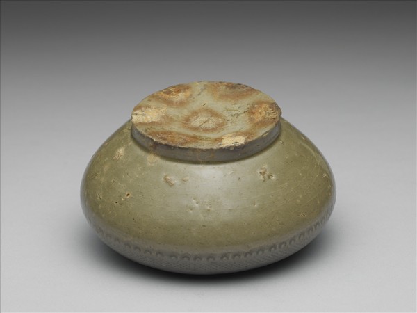 越窯 青瓷雙繫水盂