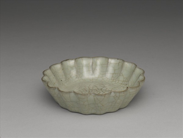 官窯 青瓷花式洗