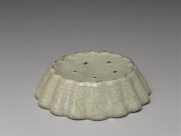 官窯 青瓷花式洗