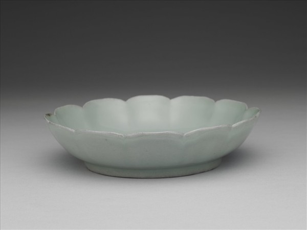 官窯 青瓷花式洗