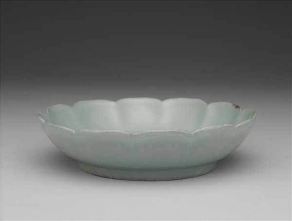 官窯 青瓷花式洗