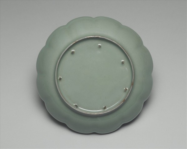 官窯 青瓷花式洗