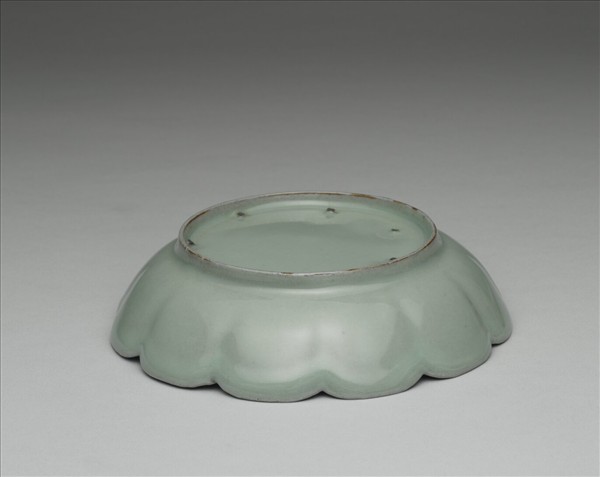 官窯 青瓷花式洗