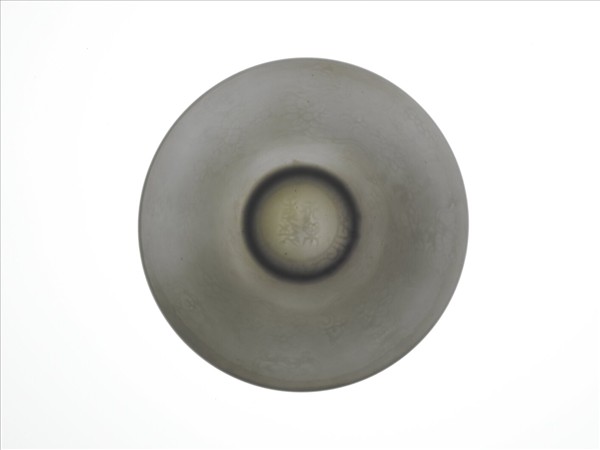 甜白番蓮八寶紋撇口小碗