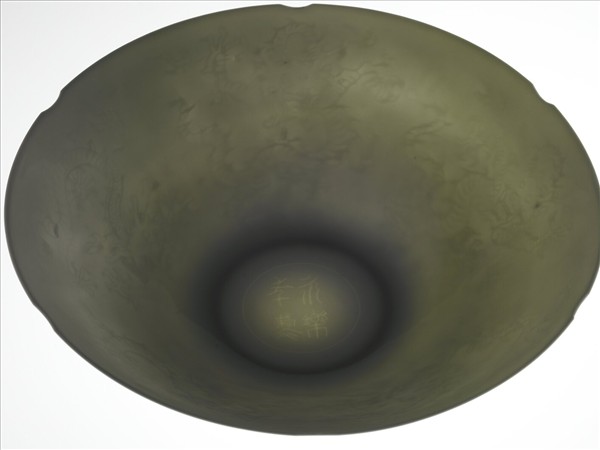 甜白五龍紋葵瓣口碗