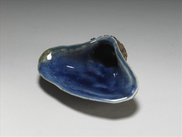 霽青蚌式小筆洗