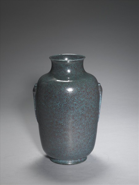 鈞釉雙耳燈籠尊