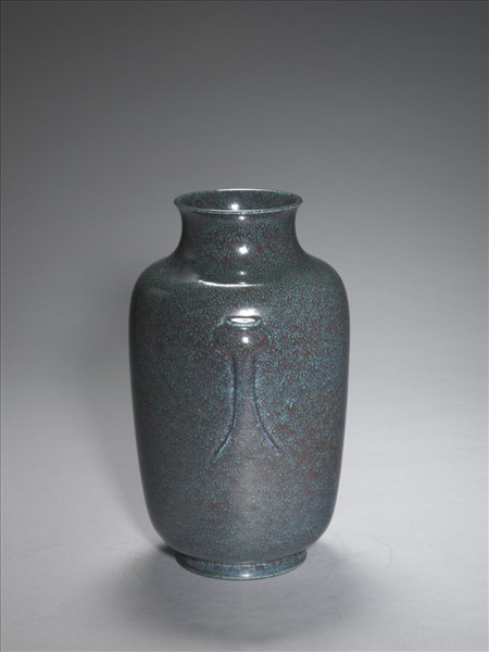 鈞釉雙耳燈籠尊