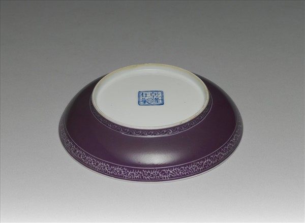 琺瑯彩課子圖碟